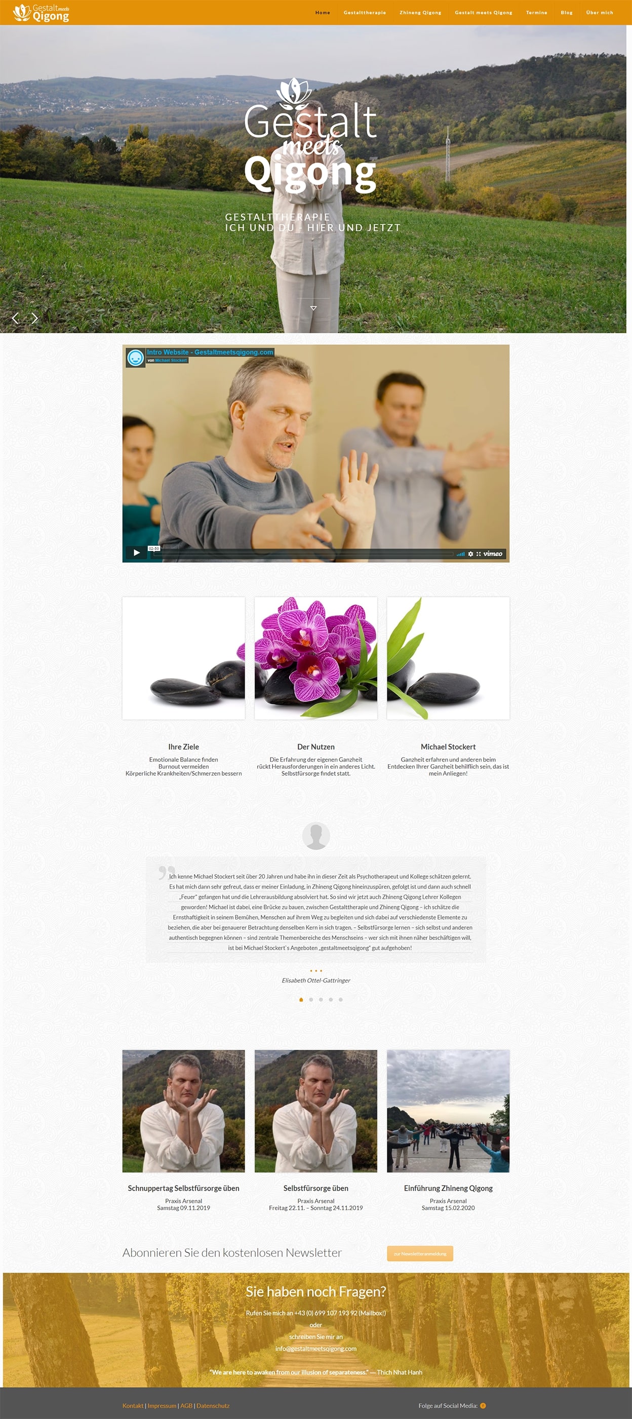 Gestalt meets Qigong
